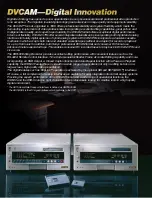 Preview for 2 page of Sony DVCAM DSR-60 Brochure & Specs