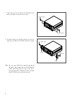 Предварительный просмотр 10 страницы Sony DVCAM DSR-60 Installation Manual