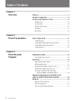 Preview for 4 page of Sony DVCAM DSR-70A Operating Instructions Manual