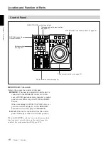 Preview for 18 page of Sony DVCAM DSR-70A Operating Instructions Manual