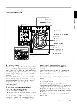 Preview for 19 page of Sony DVCAM DSR-70A Operating Instructions Manual