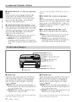 Preview for 24 page of Sony DVCAM DSR-70A Operating Instructions Manual