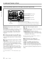 Preview for 28 page of Sony DVCAM DSR-70A Operating Instructions Manual