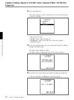 Preview for 52 page of Sony DVCAM DSR-70A Operating Instructions Manual