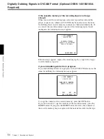 Preview for 54 page of Sony DVCAM DSR-70A Operating Instructions Manual