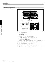 Preview for 56 page of Sony DVCAM DSR-70A Operating Instructions Manual