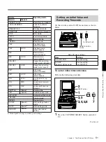 Preview for 61 page of Sony DVCAM DSR-70A Operating Instructions Manual