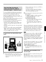 Preview for 63 page of Sony DVCAM DSR-70A Operating Instructions Manual