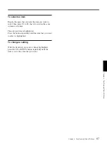 Preview for 67 page of Sony DVCAM DSR-70A Operating Instructions Manual