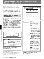 Preview for 68 page of Sony DVCAM DSR-70A Operating Instructions Manual