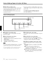 Preview for 72 page of Sony DVCAM DSR-70A Operating Instructions Manual