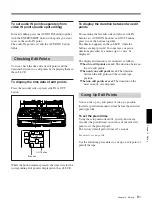 Preview for 81 page of Sony DVCAM DSR-70A Operating Instructions Manual