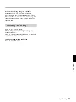 Preview for 89 page of Sony DVCAM DSR-70A Operating Instructions Manual