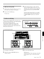 Preview for 91 page of Sony DVCAM DSR-70A Operating Instructions Manual