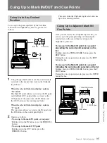 Preview for 95 page of Sony DVCAM DSR-70A Operating Instructions Manual