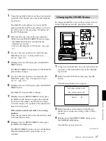 Preview for 97 page of Sony DVCAM DSR-70A Operating Instructions Manual