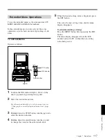 Preview for 117 page of Sony DVCAM DSR-70A Operating Instructions Manual