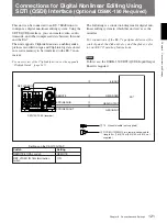 Preview for 121 page of Sony DVCAM DSR-70A Operating Instructions Manual