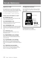 Preview for 136 page of Sony DVCAM DSR-70A Operating Instructions Manual