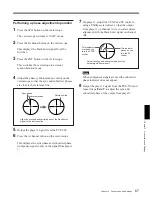 Preview for 67 page of Sony DVCAM DSR-80 Operating Instructions Manual