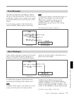 Preview for 73 page of Sony DVCAM DSR-80 Operating Instructions Manual