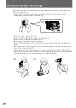 Preview for 20 page of Sony DVCAM DSR-PD100A Operating Instructions Manual