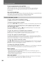 Preview for 24 page of Sony DVCAM DSR-PD100A Operating Instructions Manual