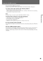 Preview for 37 page of Sony DVCAM DSR-PD100A Operating Instructions Manual