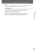 Preview for 85 page of Sony DVCAM DSR-PD100A Operating Instructions Manual