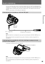 Preview for 87 page of Sony DVCAM DSR-PD100A Operating Instructions Manual