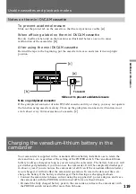 Preview for 119 page of Sony DVCAM DSR-PD100A Operating Instructions Manual