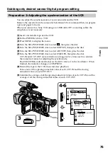 Preview for 75 page of Sony DVCAM DSR-PD150P Operating Instructions Manual