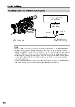 Preview for 86 page of Sony DVCAM DSR-PD150P Operating Instructions Manual