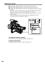 Preview for 90 page of Sony DVCAM DSR-PD150P Operating Instructions Manual