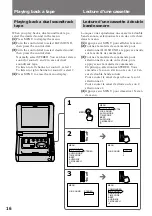 Preview for 16 page of Sony DVCAM DSR-V10 Operating Instructions Manual