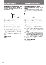 Preview for 28 page of Sony DVCAM DSR-V10 Operating Instructions Manual