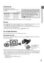 Preview for 15 page of Sony DVD405E Operating Manual