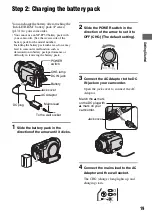 Preview for 19 page of Sony DVD405E Operating Manual