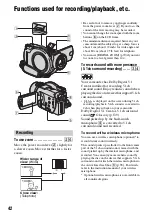 Preview for 42 page of Sony DVD405E Operating Manual