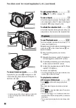 Preview for 44 page of Sony DVD405E Operating Manual