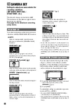 Preview for 66 page of Sony DVD405E Operating Manual