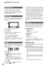 Preview for 68 page of Sony DVD405E Operating Manual