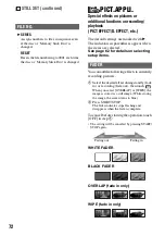 Preview for 72 page of Sony DVD405E Operating Manual