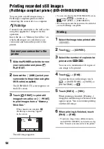 Preview for 94 page of Sony DVD405E Operating Manual