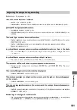 Preview for 109 page of Sony DVD405E Operating Manual