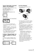 Preview for 3 page of Sony DVD608 (Spanish) Operating Manual