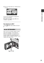 Preview for 17 page of Sony DVD608 (Spanish) Operating Manual