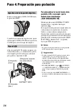 Preview for 24 page of Sony DVD608 (Spanish) Operating Manual