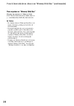 Preview for 28 page of Sony DVD608 (Spanish) Operating Manual