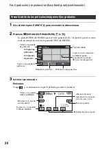 Preview for 30 page of Sony DVD608 (Spanish) Operating Manual